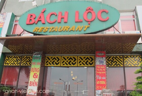 BACH LOC (TRAN THAI TONG) RESTAURANT